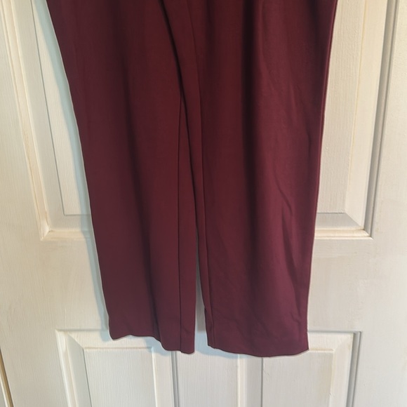 Charter Club Maroon Pants size 12P women’s - Picture 2 of 6